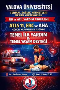 Temel İlk Yardım ve Temel Yaşam Desteği Eğitimi Düzenleniyor